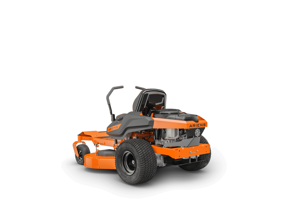 back side view of the ariens lawn mower