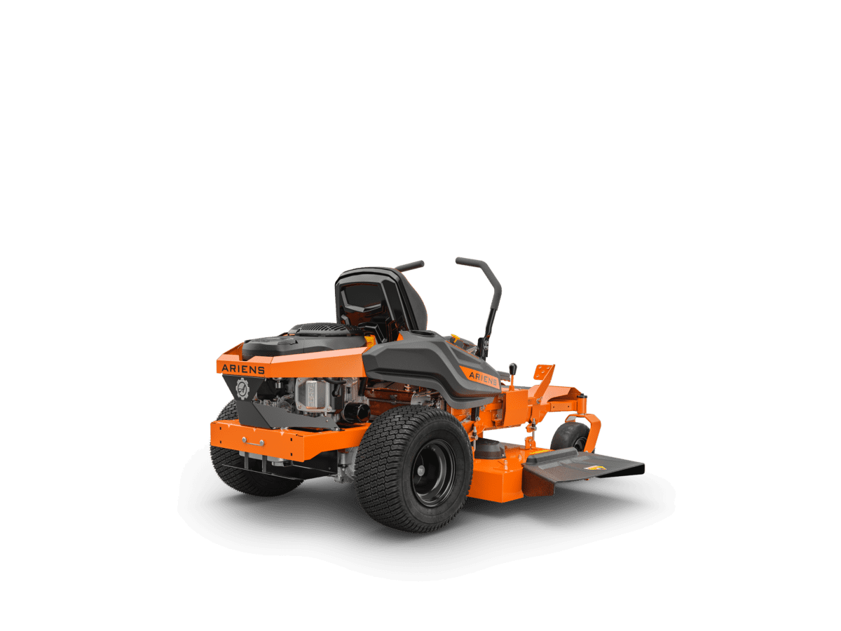 back side view of the ariens lawn mower