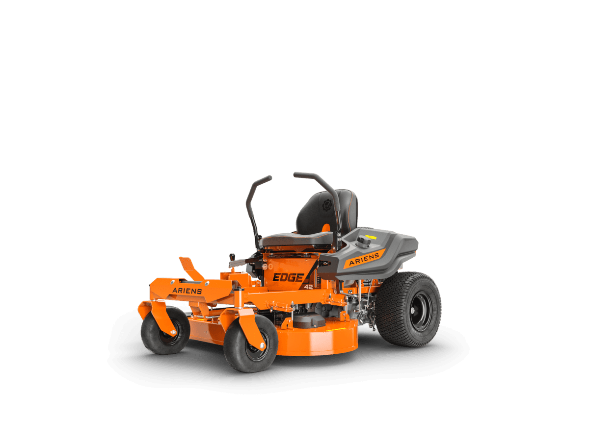 side view of the ariens edge lawn mower