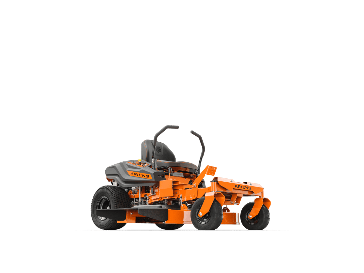 side view of the ariens lawn mower