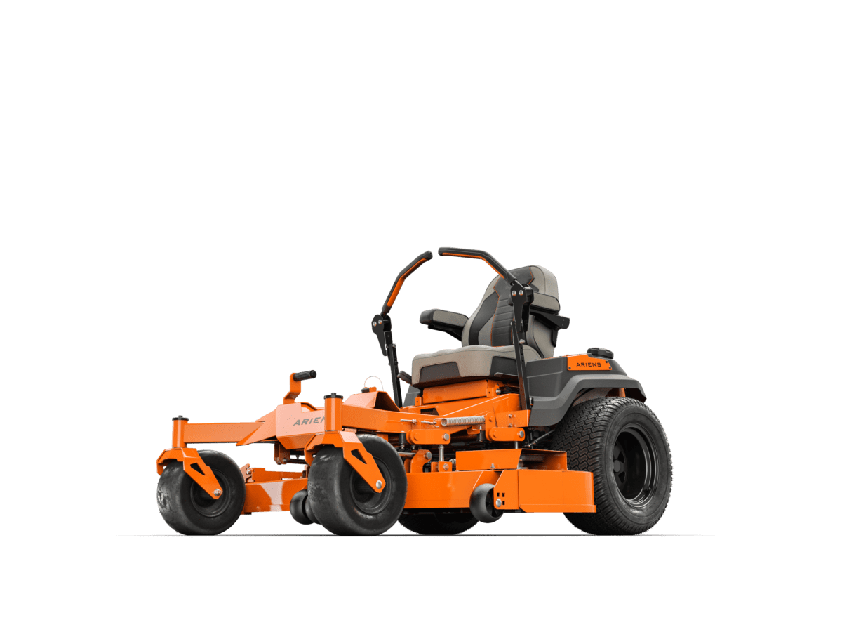 side view of the ariens apex mower