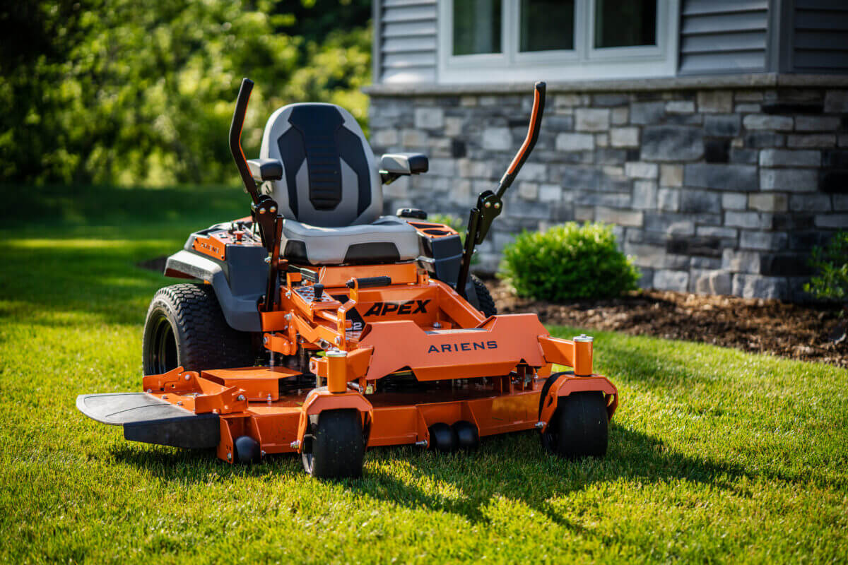 photo of the apex mower